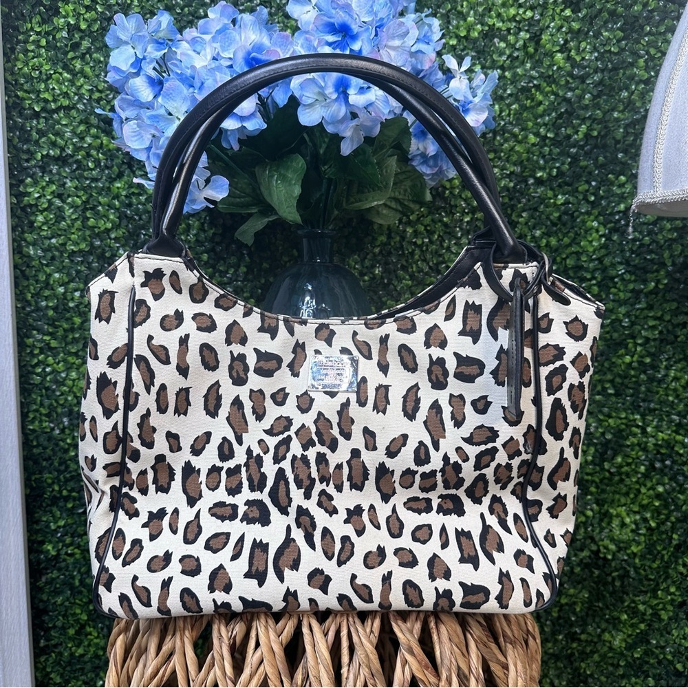 Cheetah print‎ satchel liz claiborne